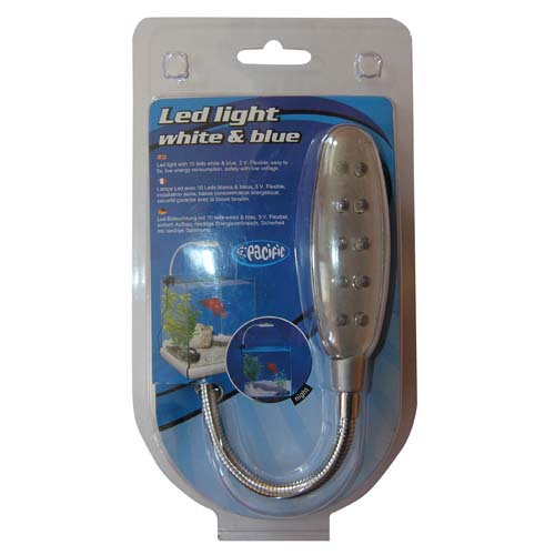 PACIFIC LED osvětlení biele & modré, 5 V, 25W