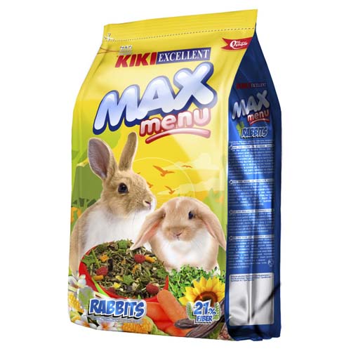KIKI MAX Menu Rabbit 1kg krmivo pro králíky