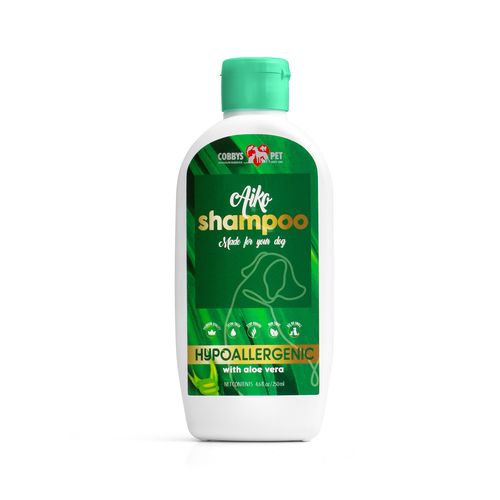 COBBYS PET AIKO HYPOALLERGENIC SHAMPOO 250ml hypoalergenní šampon pro psy
