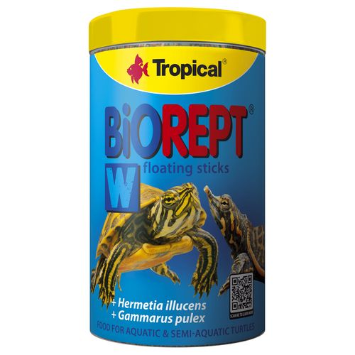 TROPICAL Biorept W 1000ml/300g krmivo pro vodní želvy