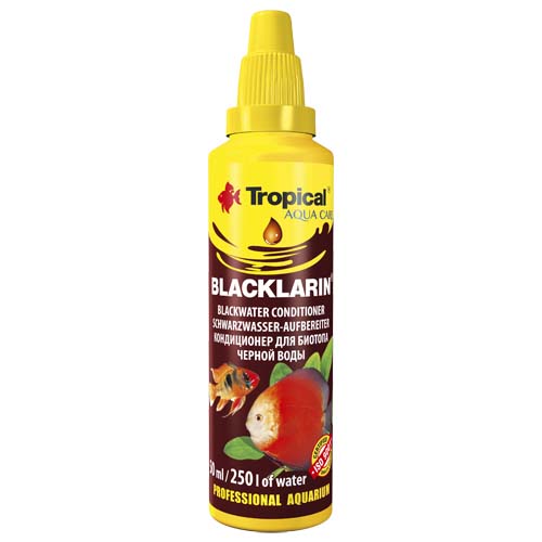 TROPICAL Blacklarin 50ml na 250l kondicionér pro biotop černých vod