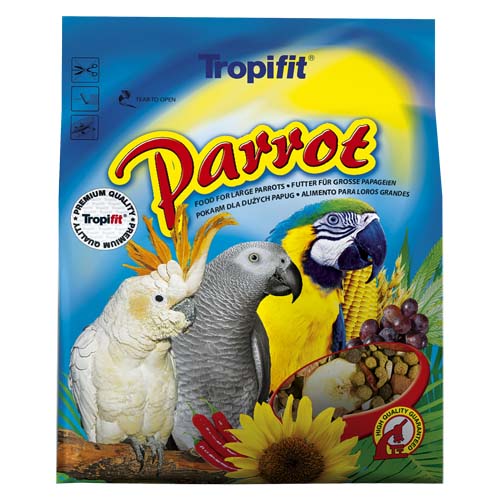 TROPIFIT Parrot 1kg krmivo pro velké papoušky