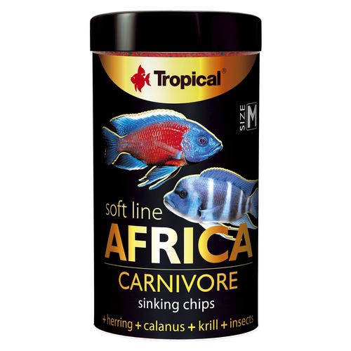 TROPICAL Africa Carnivore M 100ml/52g  krmivo pro všežravé africké ryby