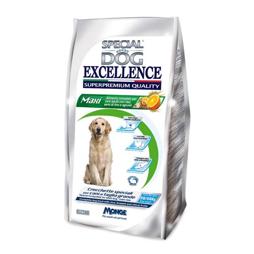 MONGE SPECIAL DOG EXCELLENCE MAXI ADULT 3kg 26/15 superprémiové krmivo pro psy