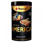 TROPICAL America S 100ml/56g  krmivo pro masožravé ryby ze severní a jižní Ameriky