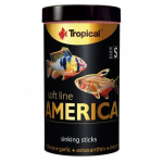 TROPICAL America S 250ml/140g  krmivo pro masožravé ryby ze severní a jižní Ameriky