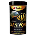 TROPICAL Carnivore 1000ml/320g krmivo pro velké masožravé ryby dna