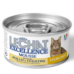 MONGE LECHAT EXCELLENCE MOUSSE Pěna s kuřecím masem a játry pro sterilizované kočky 85g