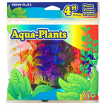 PENN PLAX Umělé rostliny 10,2cm barevné 6ks sada