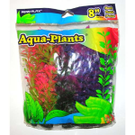 PENN PLAX Umělé rostliny 20,3cm barevné 6ks v sadě
