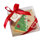 COBBYS PET Vánoční sušenka pro psy v dárkovém balení 37 g/ 6x10 cm - Vánoční stromek zelený