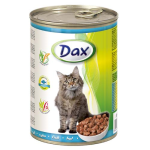 DAX konzerva pro kočky 415g s rybou