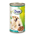 DAX konzerva pro psy 1240g se zvěřinou