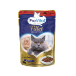 PreVital Fillet Selection kapsička kočka hovězí 85g omáčce