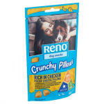 RENO Snack Crunchy Pillows 60g polštářky plněné kuřecí a sýrem pro psy