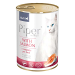 PIPER CAT ADULT 400g losos konzerva pro dospělé kočky
