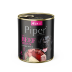 PIPER ADULT 800g konzerva pro dospělé psy s hovězími dršťkami a červenou řepou