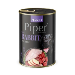 PIPER ADULT 400g konzerva pro dospělé psy králíkem s jablkem