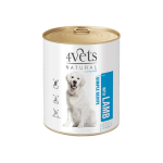4Vets NATURAL SIMPLE RECIPE s jehněčím masem 800g konzerva pro psy
