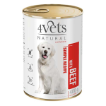 4Vets NATURAL SIMPLE RECIPE s hovězím masem 400g konzerva pro psy