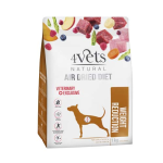 4Vets AIR DRIED NATURAL VETERINARY EXCLUSIVE WEIGHT REDUCTION 1kg sušené krmivo pro psy na redukci hmotnosti