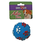 COBBYS PET AIKO FUN Míč s tlapkami 6cm gumová hračka pro psy