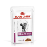 ROYAL CANIN VHN CAT RENAL FISH kapsička 85g vlhké krmivo s rybím masem pro kočky při chronickém onemocnění ledvin