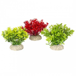 EBI AQUA DELLA Rostlina umělá GLOSSO 9cm 1ks zelená nebo červená