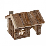DUVO+ Domeček dřevěný pro drobné hlodavce 15x11x12cm