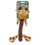 DUVO+ Zoo Friends hračka pro psa žirafa 32x22x11,5cm