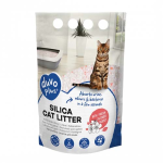 DUVO+ Premium silikonová podestýlka pro kočky s vůní kvetov- růžově bílá 1-8mm - 5l - 2kg