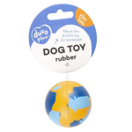 DUVO+ Gumový míč 8,3x8,3x8,3cm hračka pro psy