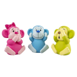 DUVO+ Latexová hračka pro psy opice 6,5x9,5x11,5cm mix barev 1ks