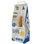 DUVO+ Eco hrudkující podestýlka pro kočky z kukuřice 10kg/16,37l