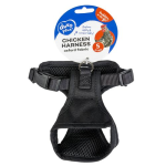DUVO+ Chicken Harness postroj pro slepice S 24x16x28-38cm černý