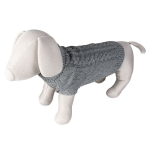 DUVO+ pletený svetr pro psy M 50cm šedý