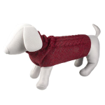 DUVO+ pletený svetr pro psy XS 30cm červený
