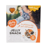 DUVO+ Jelly snack pro hlodavce 12ks 1,2g želé pochoutky s mrkví