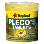TROPICAL Pleco's Tablets 50ml/30g 11 ks tabletové krmivo pro řasožravé ryby
