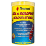 TROPICAL Koi&Goldfish Colour Sticks 1000ml/80 vyfarbujúce krmivo pro jezírkové ryby