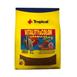 TROPICAL Vitality&Color Granules 3kg granulované krmivo s vyfarbujúcim a vitalizujícím účinkem