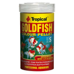 TROPICAL Goldfish Colour Pellet S 100ml/45g krmivo pro závojnatky, podporující vybarvení