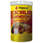TROPICAL Cichlid Carnivore Medium Pellet 1000ml/360g krmivo pro cichlidy