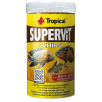 TROPICAL Supervit Chips 1000ml/520g krmivo pro akvarijní ryby