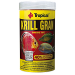 TROPICAL Krill Gran 250ml/135g mnohosložkové vybarvující krmivo ve formě potápějících se granulí