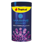 TROPICAL Marine Power Garlic Formula 1000ml/600g granulované krmivo s dodatkem česneku pro všežravých mořských ryb