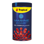 TROPICAL Marine Power Krill Formula 1000ml/540g granulované krmivo s vysokým obsahem antarktického krilu pro všežravých mořských ryb
