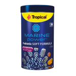 TROPICAL Marine Power Probiotic Soft Formula Size M - 250ml/130g krmivo ve formě potopených granulí s probiotikem Bacillus subtilis pro všežravé mořské ryby