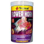 TROPICAL Flower Horn Young Pellet 1000ml/380g vyfarbujúce krmivo pro Flower Horn a jiné cichlidy