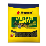 TROPICAL Green Algae Wafers 1kg krmivo ve formě oplatek se spirulinou
